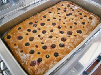Schiacciata con l'uva